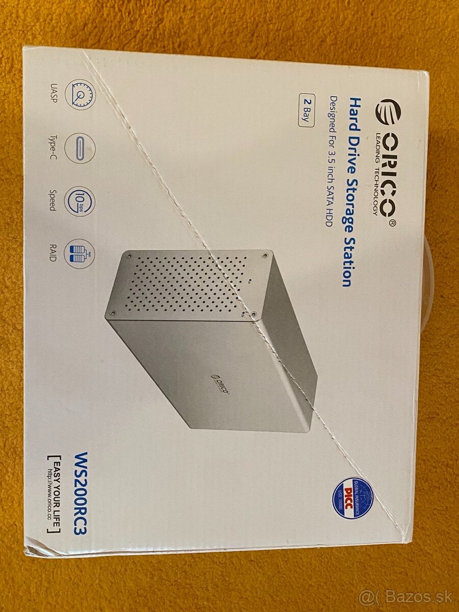 Orico Honeycomb RAID WS200RC3 - Externý box HDD/SSD