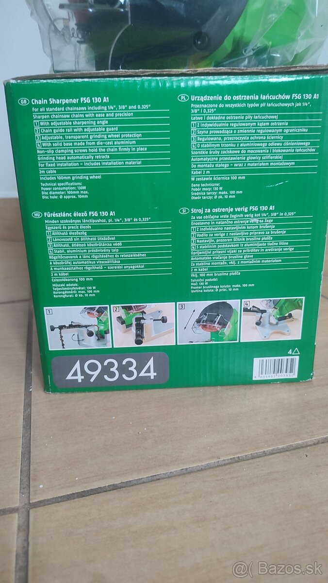 Bruska na retaz CHAIN SHARPENER FSG 130 A1