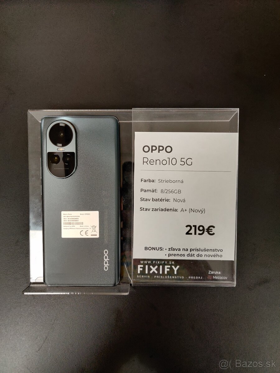 OPPO RENO10 5G 256GB