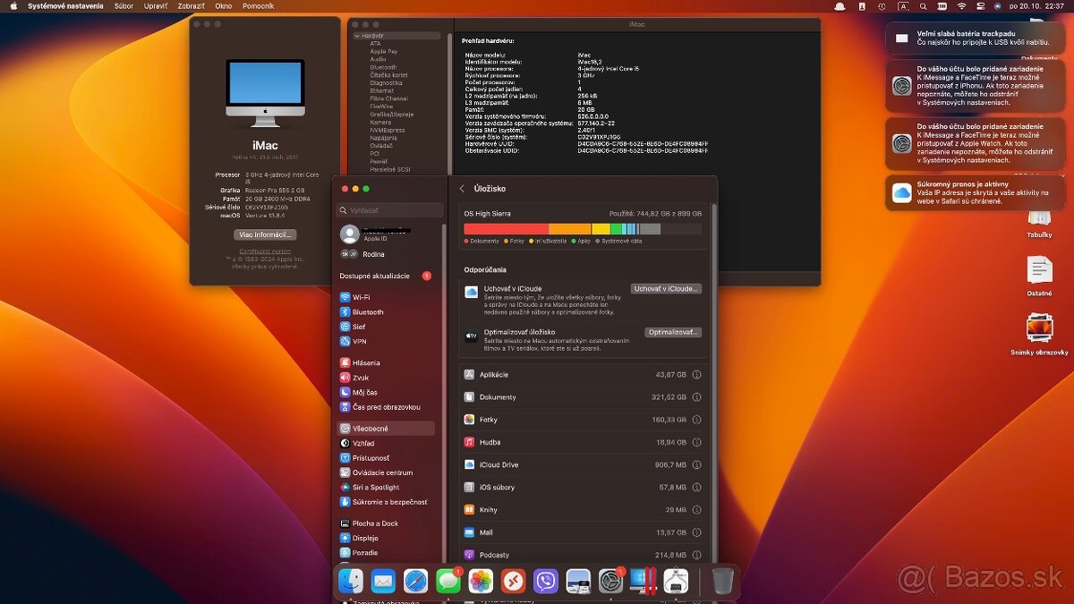 iMac 2017, 21,5, RETINA 4K