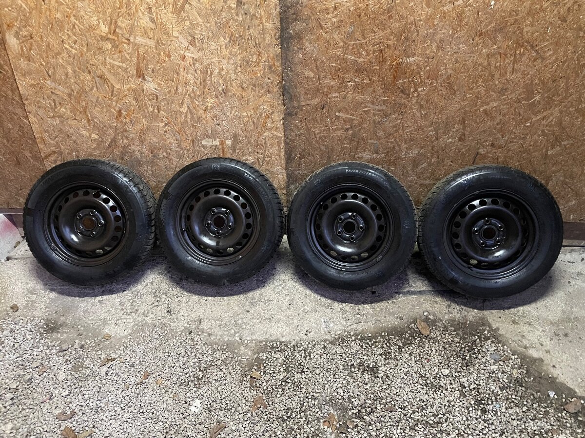 zimna sada 5x112 R15 plechove disky