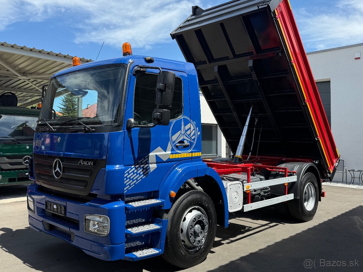 MERCEDES-BENZ AXOR 1823 SKLÁPAČ TROJSTRANNÝ VYKLÁPAČ KIPPER