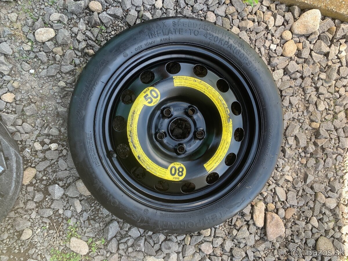 Predám dojazdové keleso 5x112 R16 do VW seat škoda AUDI