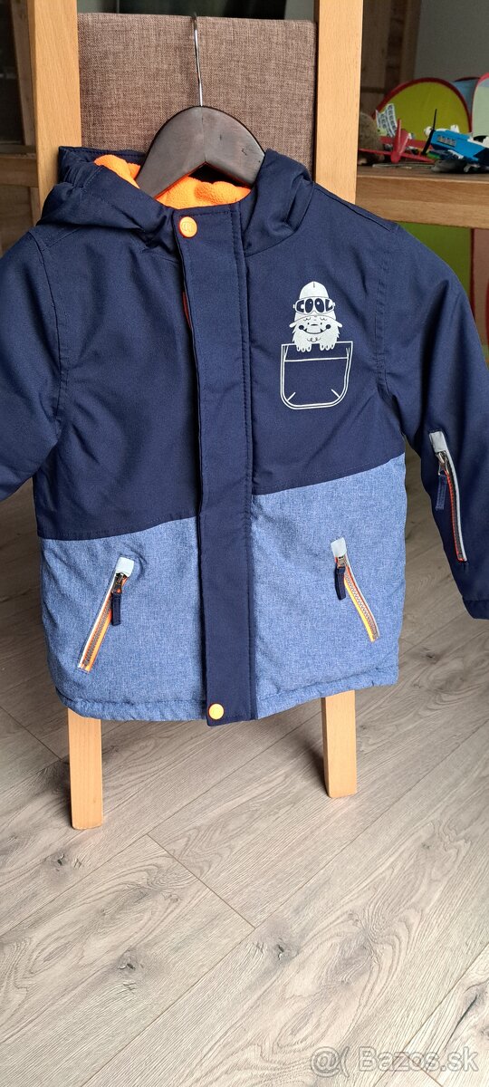 Zimná chlapčenská bunda veľ.110 Kiki-Koko