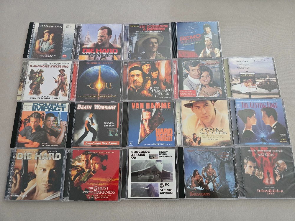 Soundtracky, vzácne, kompletné score, špeciálne edície