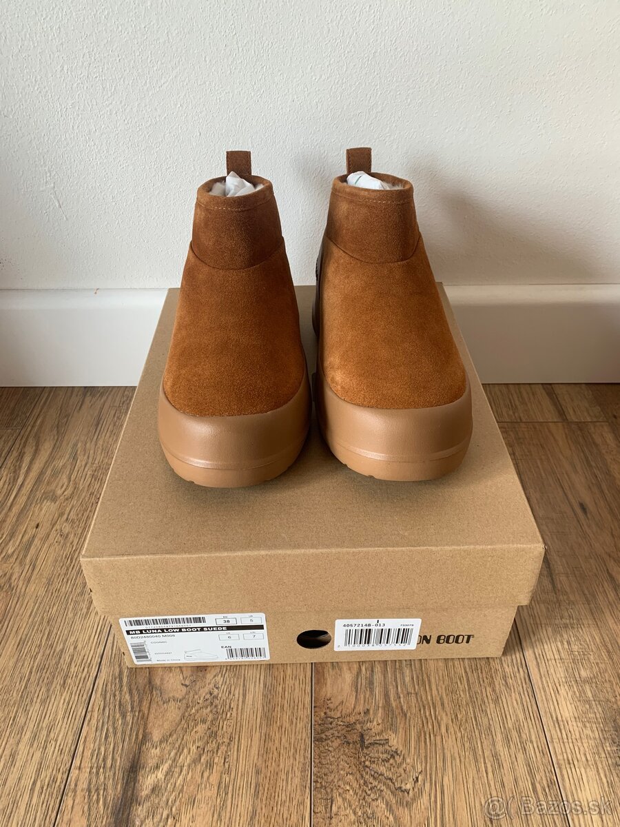 Moon boot luna low suede, veľ. 38