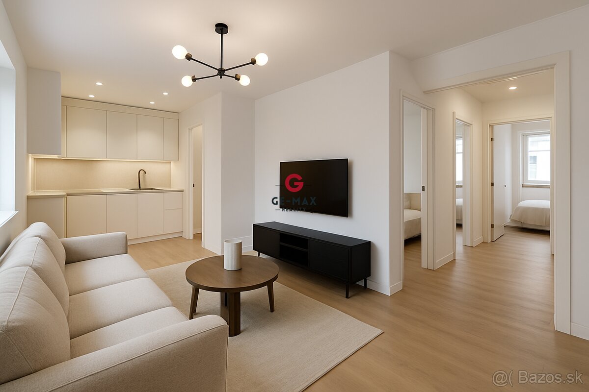 Moderný kompletne zrekonštruovaný 3-izbový byt na predaj