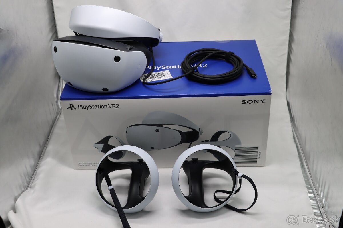 PlayStation VR2 (PS5) v krabici + Sense ovládače
