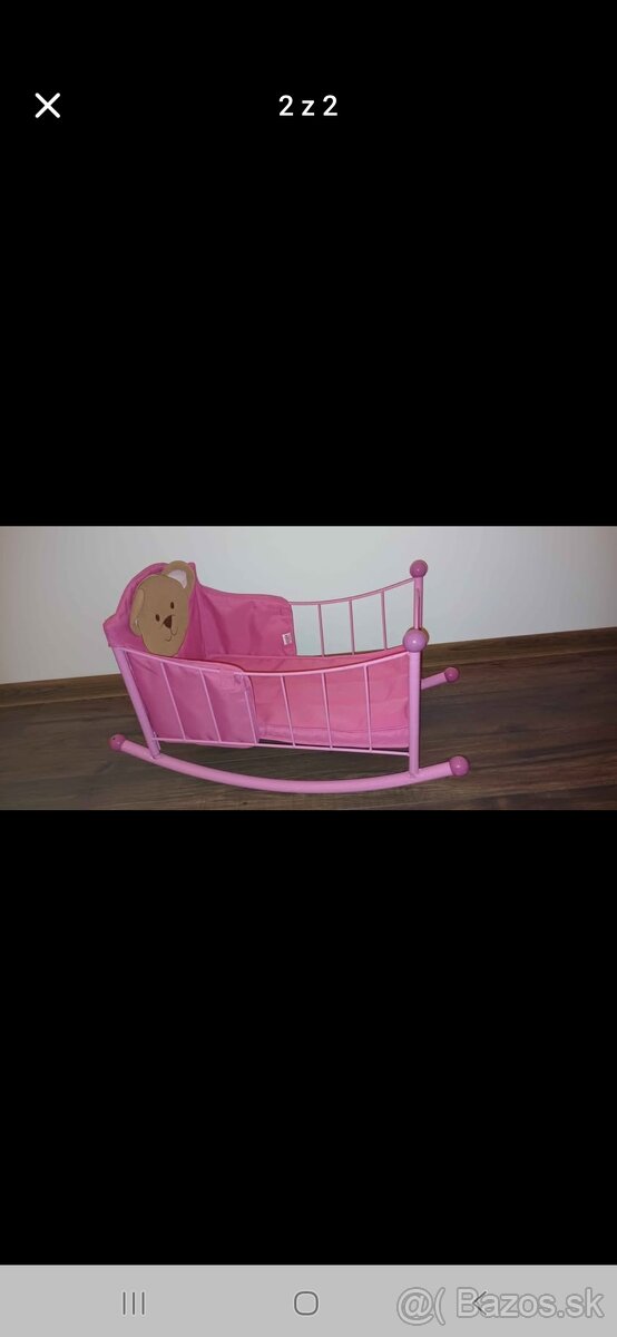 Postieľka pre bábiky