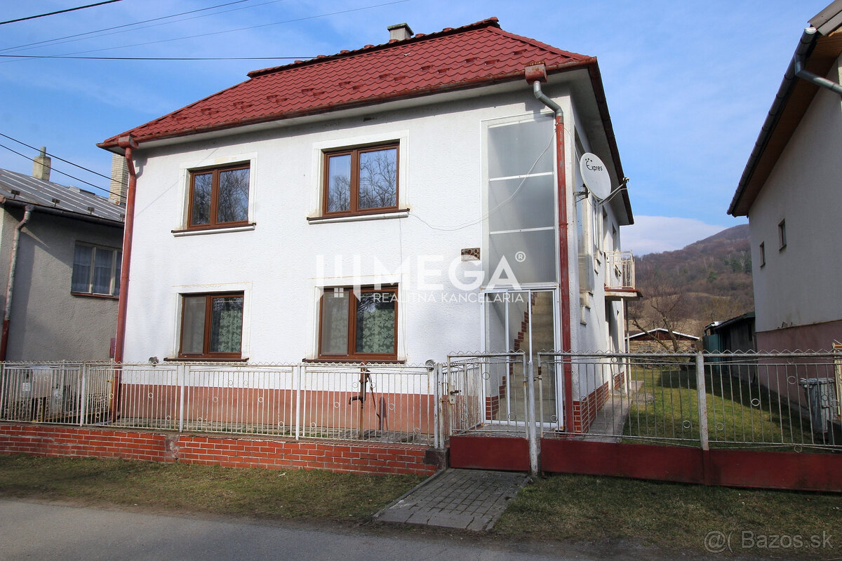 Na predaj rodinný dom na krásnom pozemku v obci Kamienka (Hu