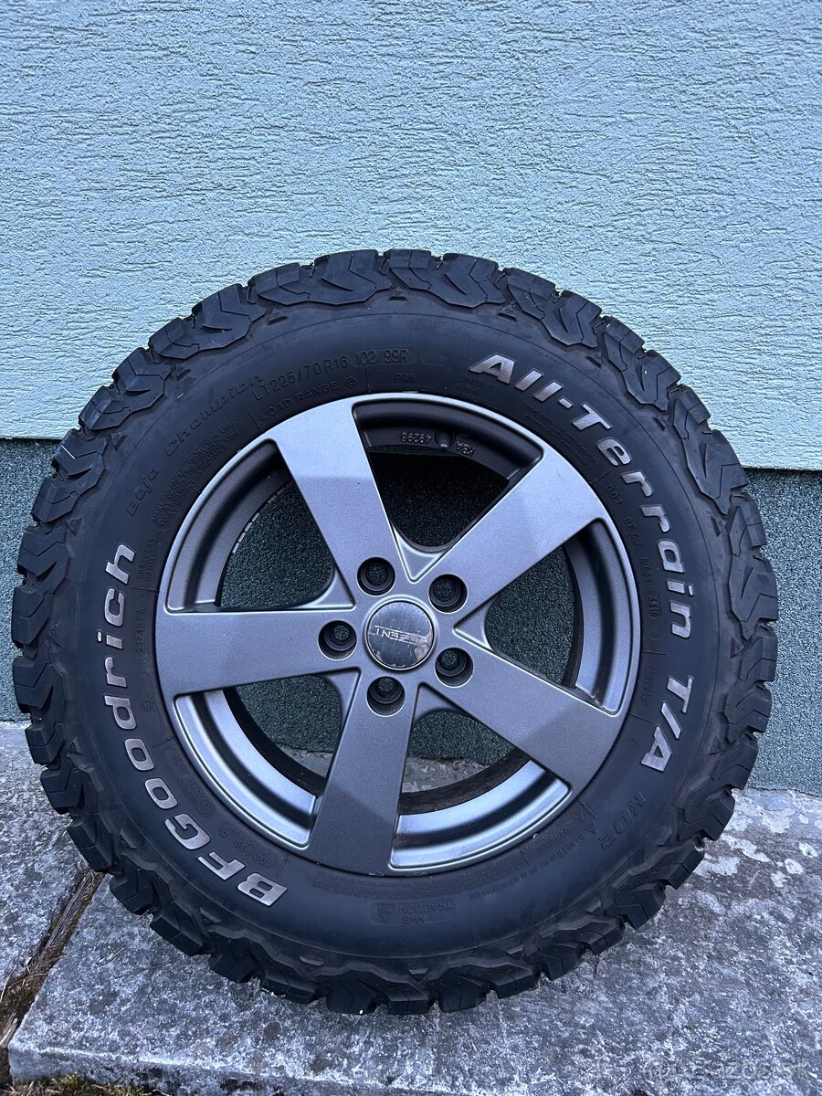 Pneumatiky BFGoodrich ALL- TERRAIN T/A LT 225/70 R16