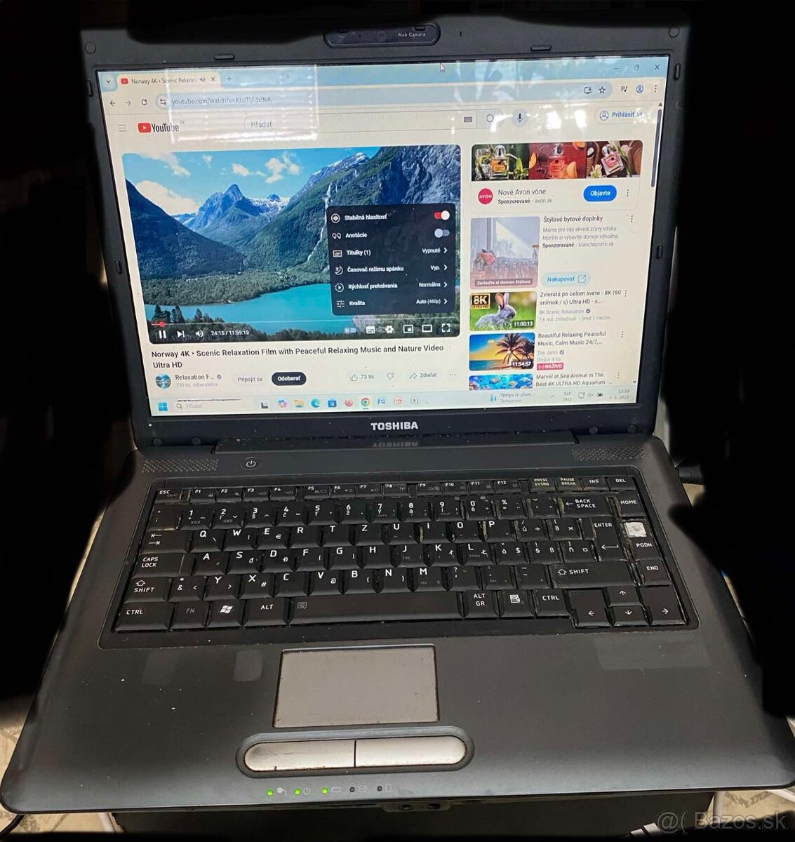 Predám notebook toshiba satelite a300d-213 z win 11 amd 2 ja