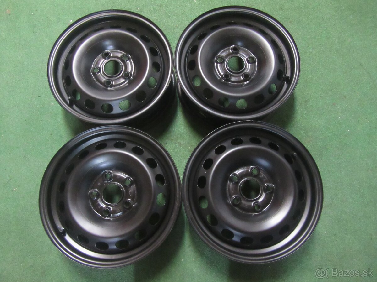 R15 plechové disky volkswagen, škoda, seat rozteč 5x112