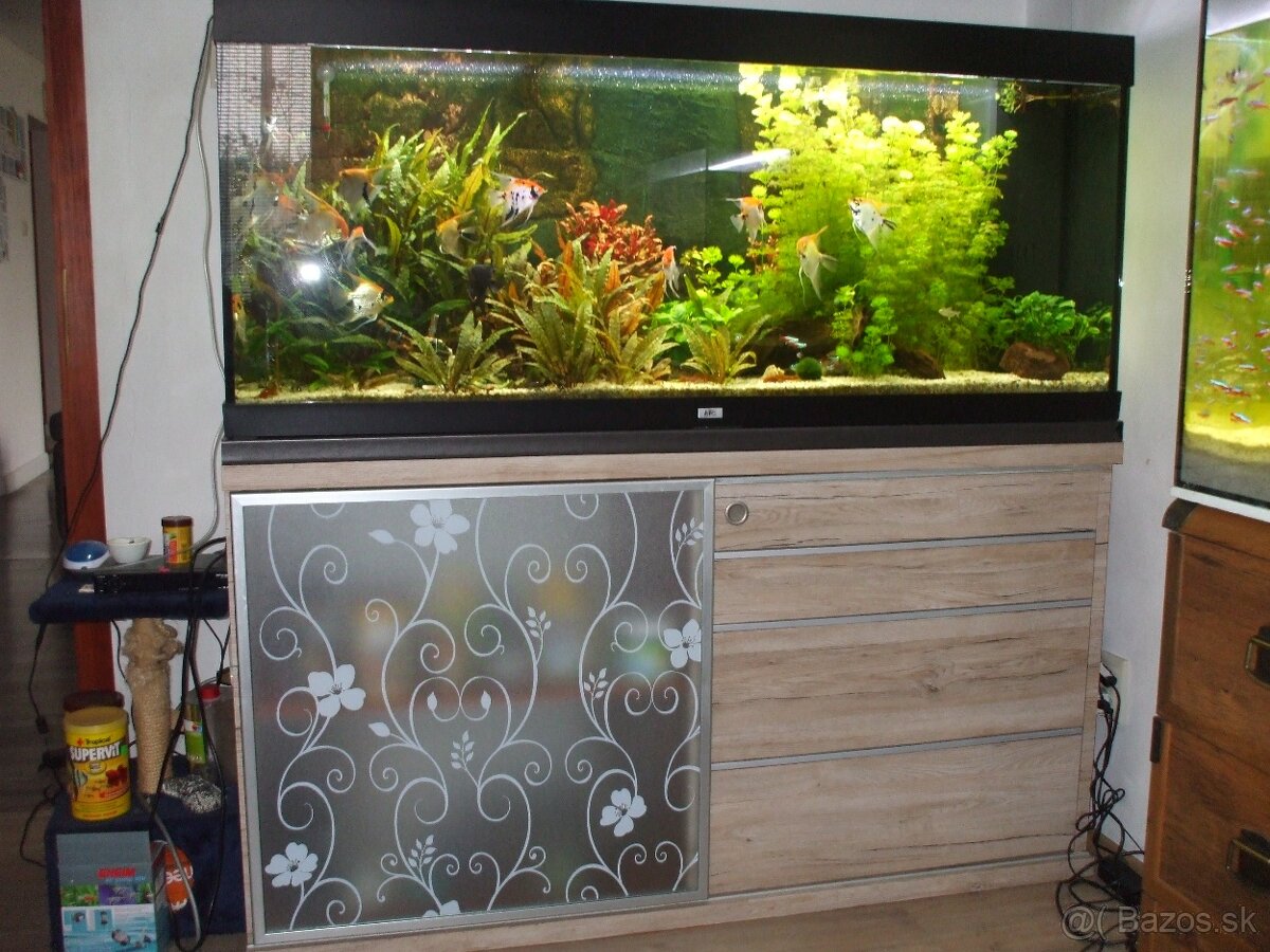 Predam akvarium kompletne s prislušenstvom bez ryb