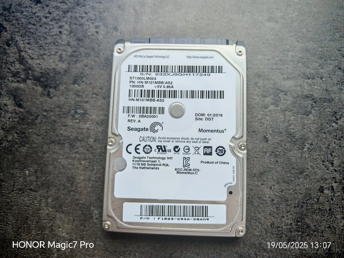 2,5" HDD 1TB 5400ka