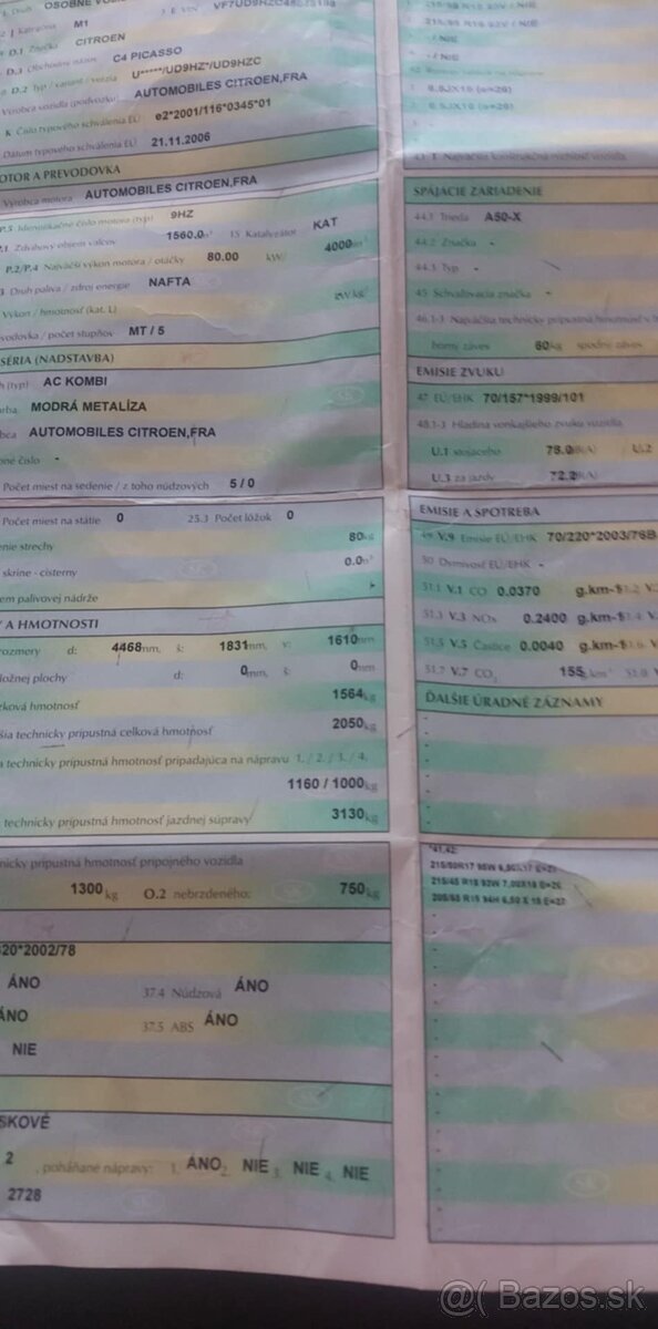 Citroen C4 Diesel manual.