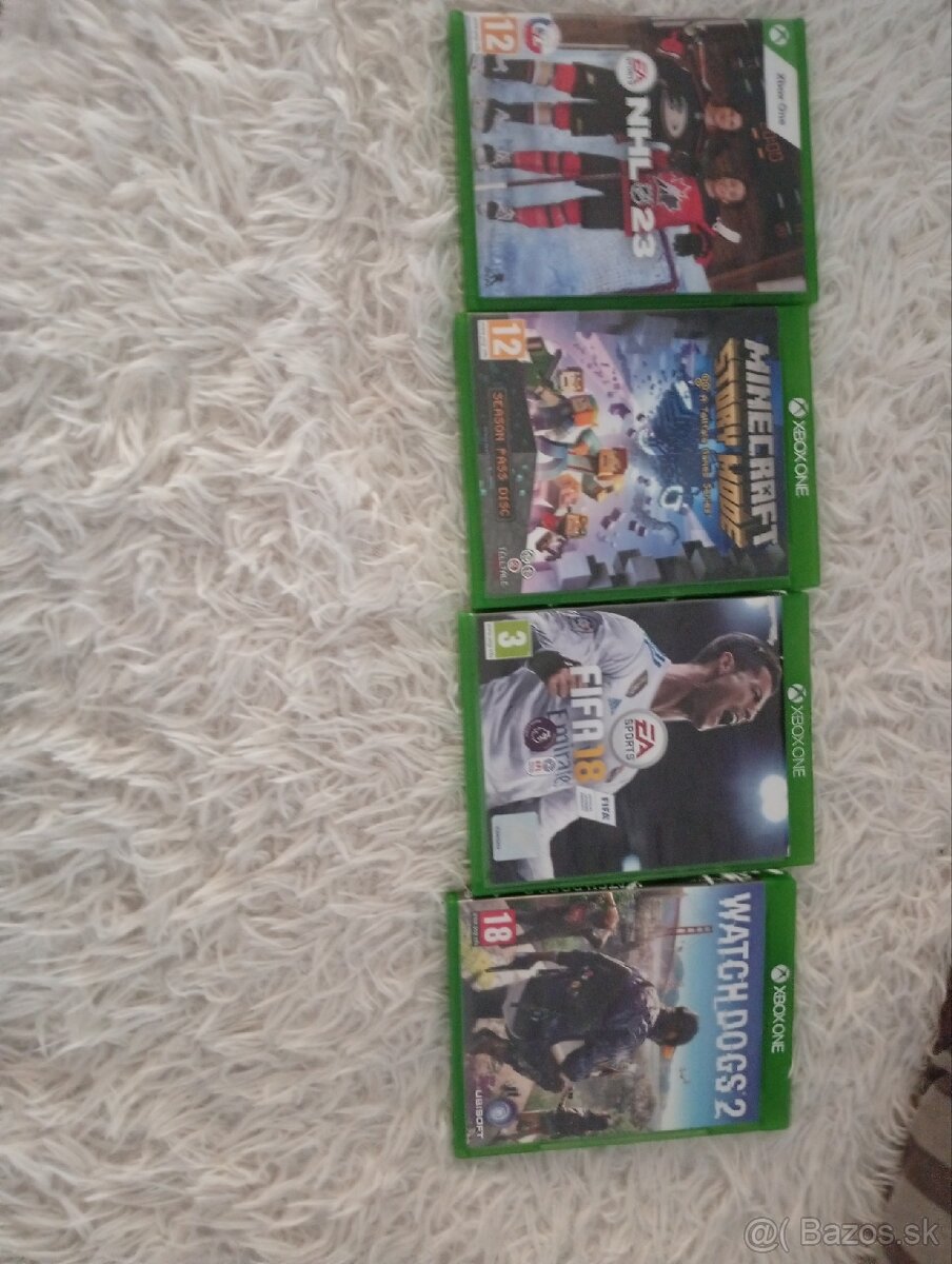 Predám hry na Xbox one