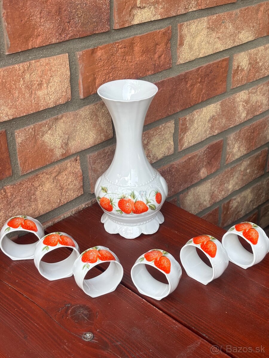 Jahodkovy porcelan - Leander