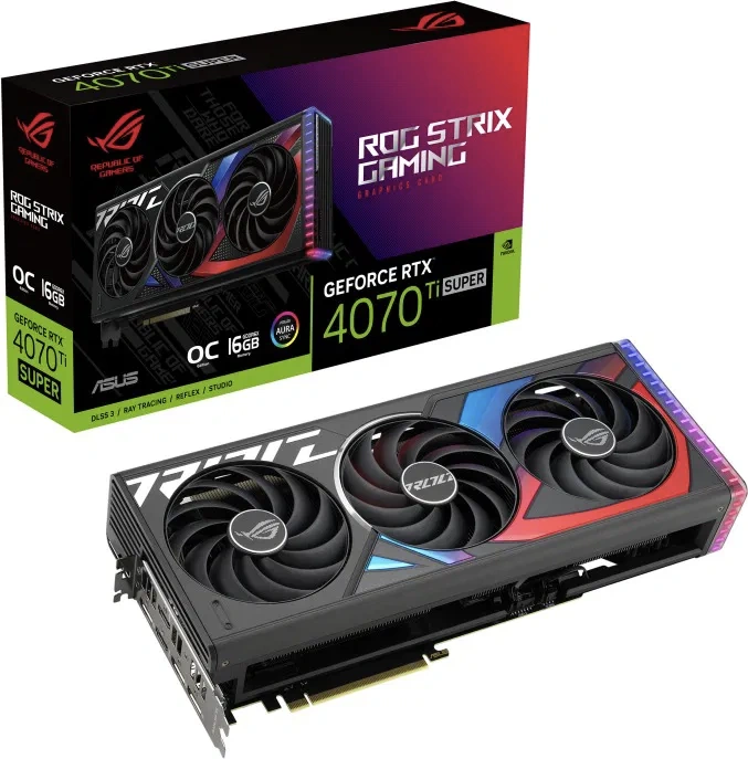 ASUS ROG STRIX GeForce RTX 4070 Ti SUPER O16G GAMING