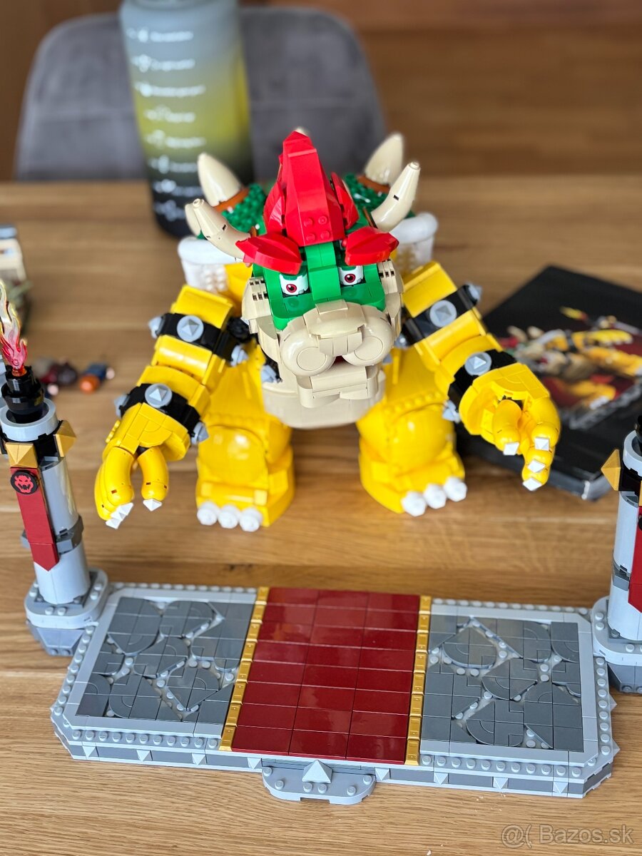 LEGO Mighty Bowser (71411) – originálna krabica, návod, všet