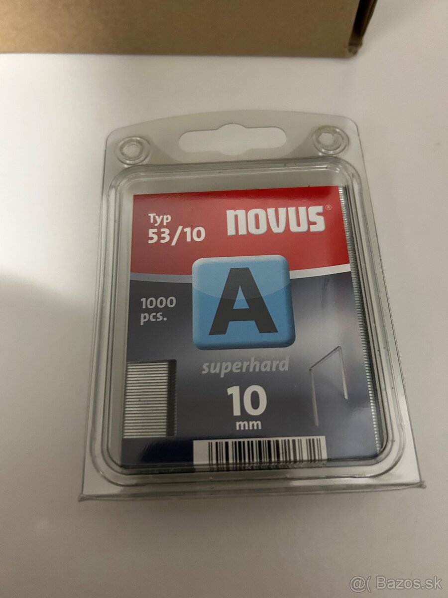 Spony NOVUS 53/10 10mm 1000 ks balenie