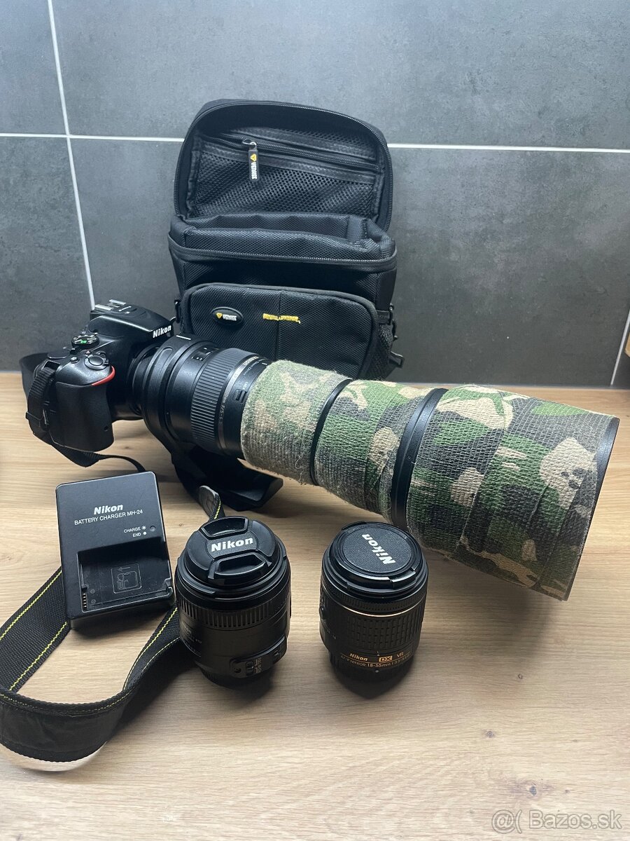 Nikon D5500 + objektívy