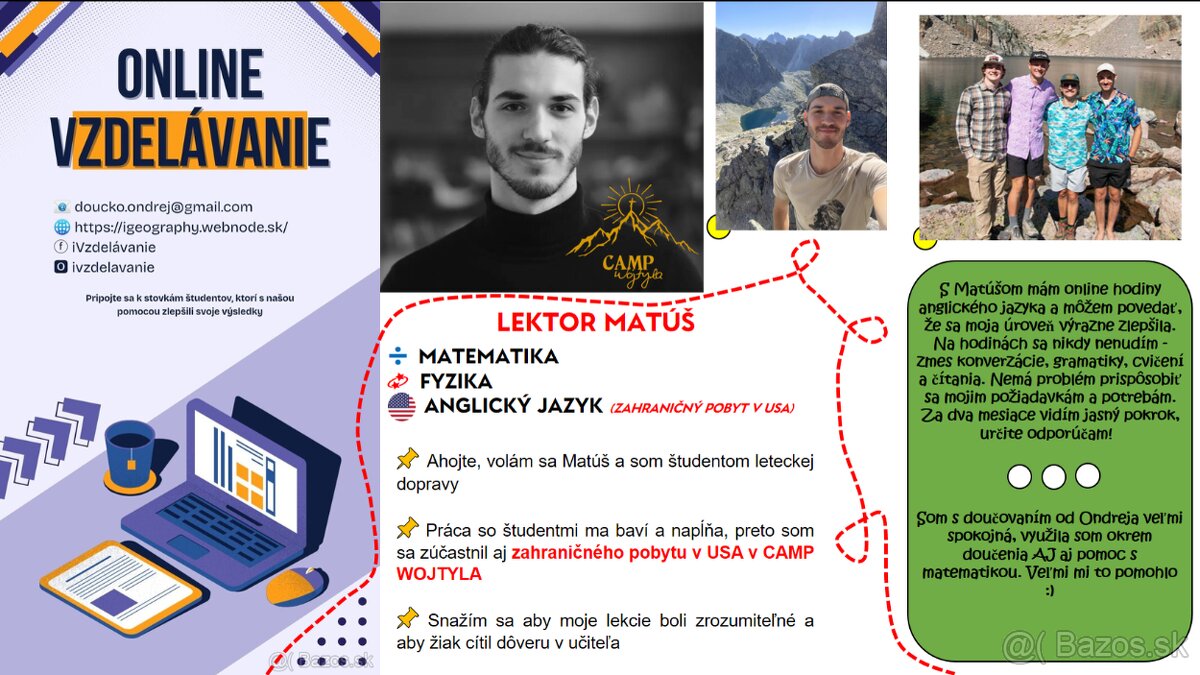 MATEMATIKA- doučovanie