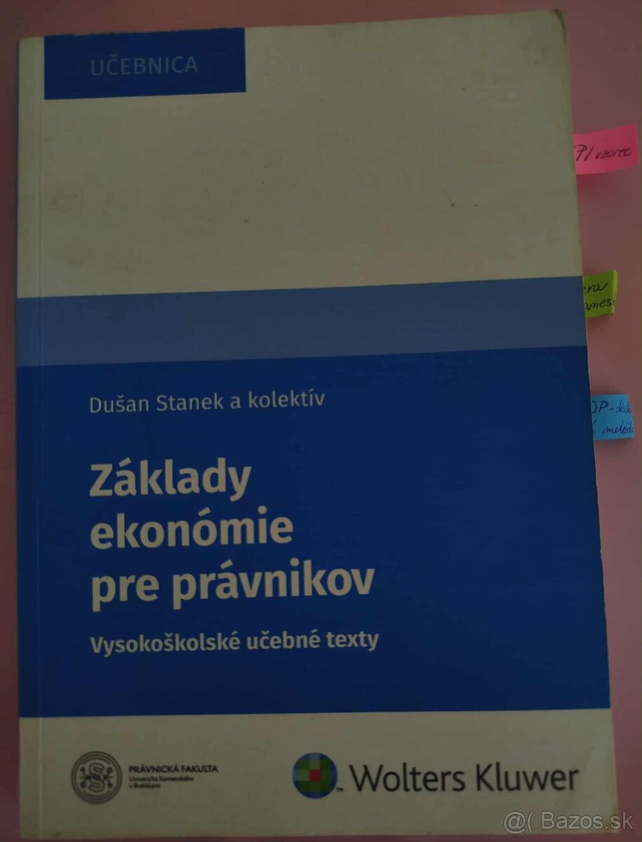 Knihy právo 1.ročník