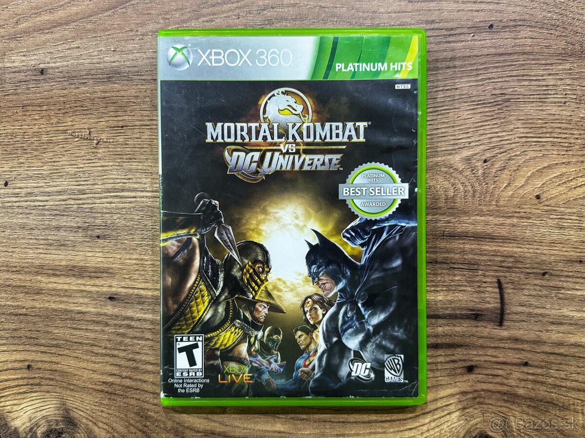 Hra XBOX 360 - Mortal Kombat vs DC Universe