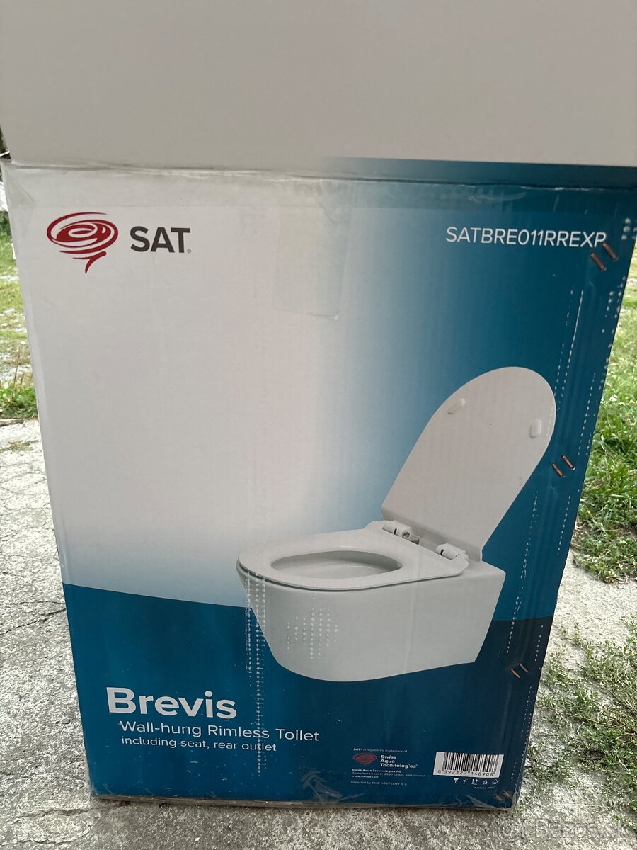 Predam zavesne wc SAT Brevis s doskou