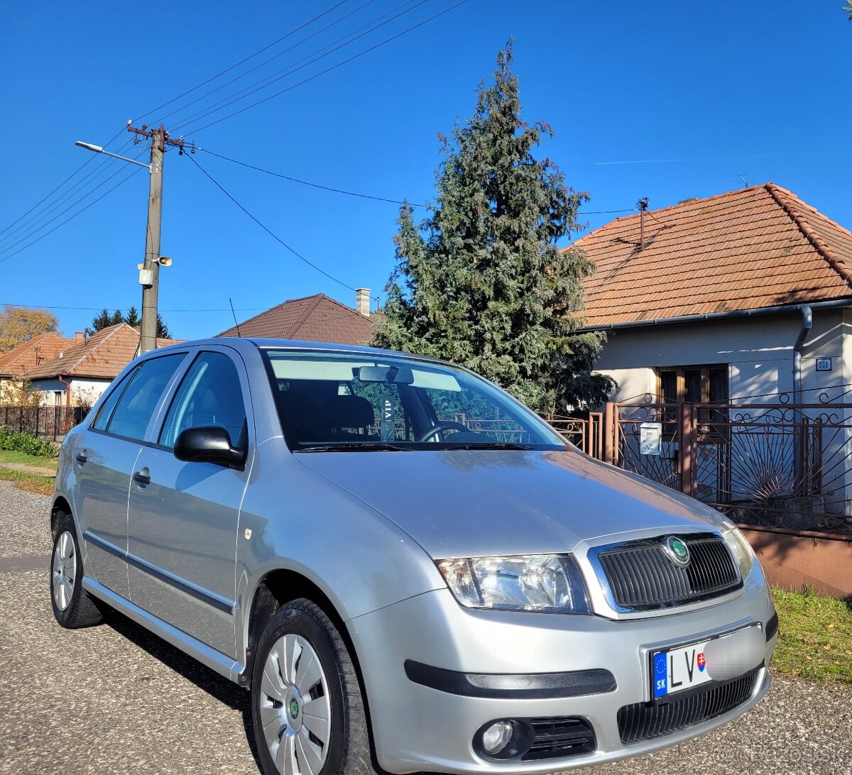 ŠKODA FABIA 1.2 12V 47KW 1.MAJITEL