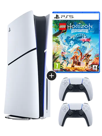 PS 5 Slim dva ovládače + hra Lego
