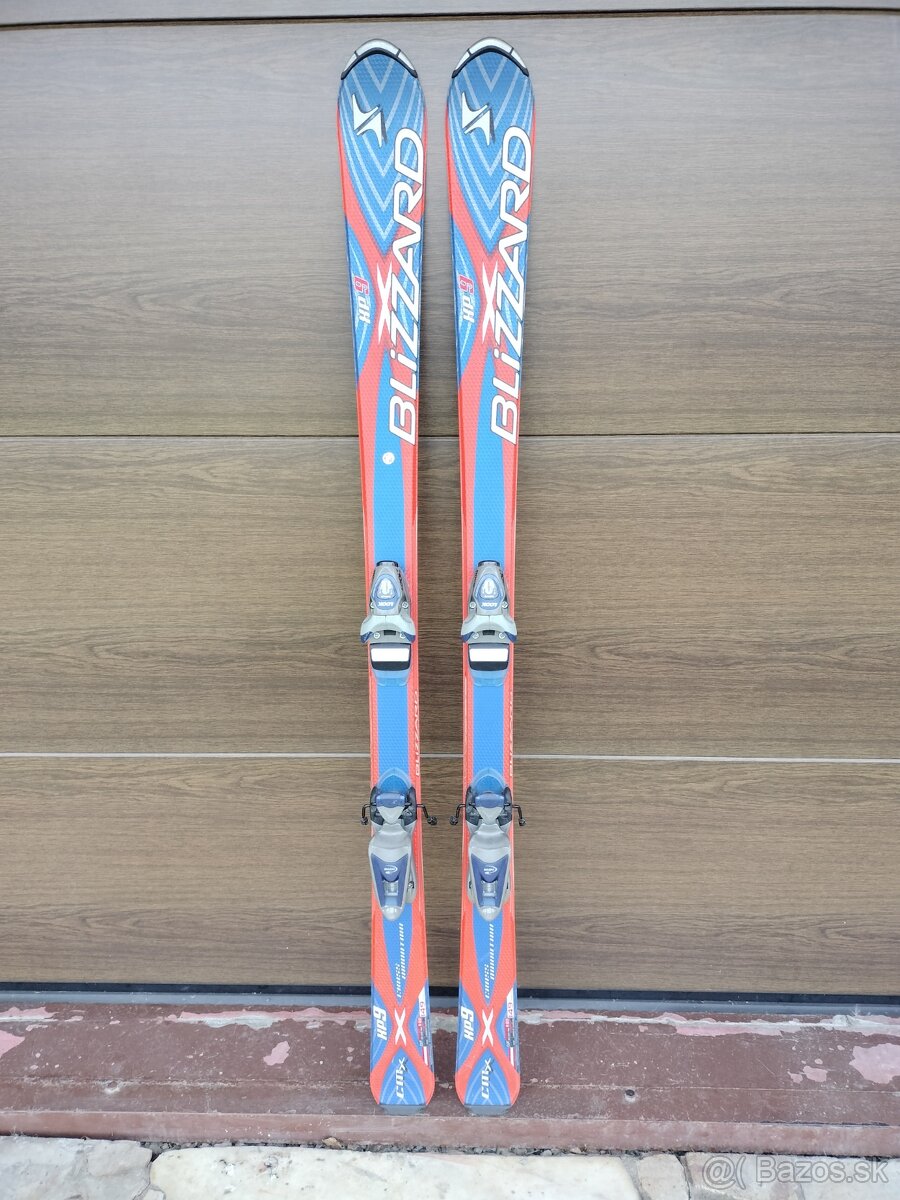 Lyže Blizzard+lyžiarky Lange