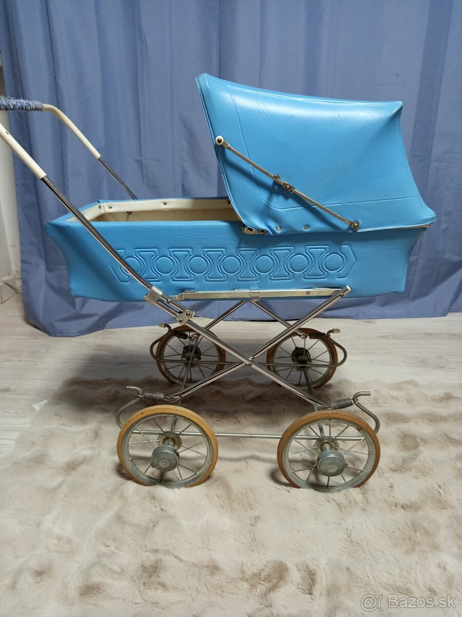 Detský retro kočík kočiar pre bábiky