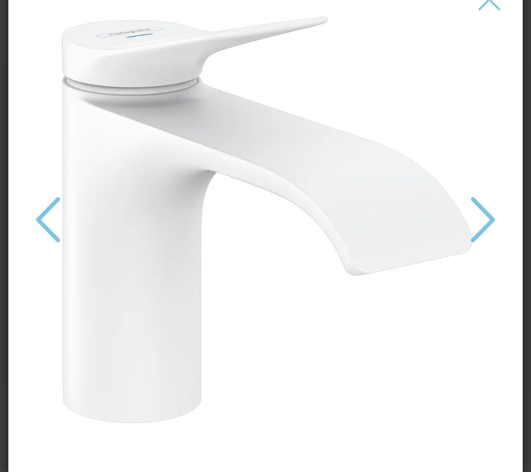 Hansgrohe batéria Vivenis biela matná umývadlová