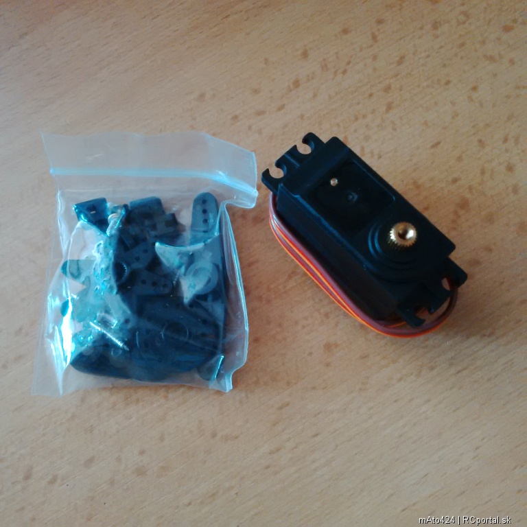 11kg kovové digi servo štandard