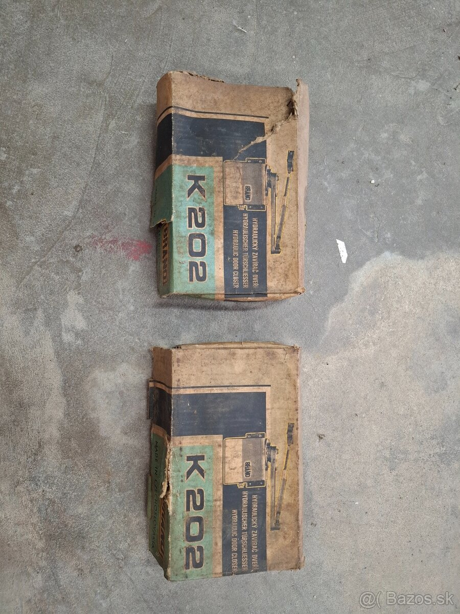 Hydraulicky zatvarač dverí Brano K202