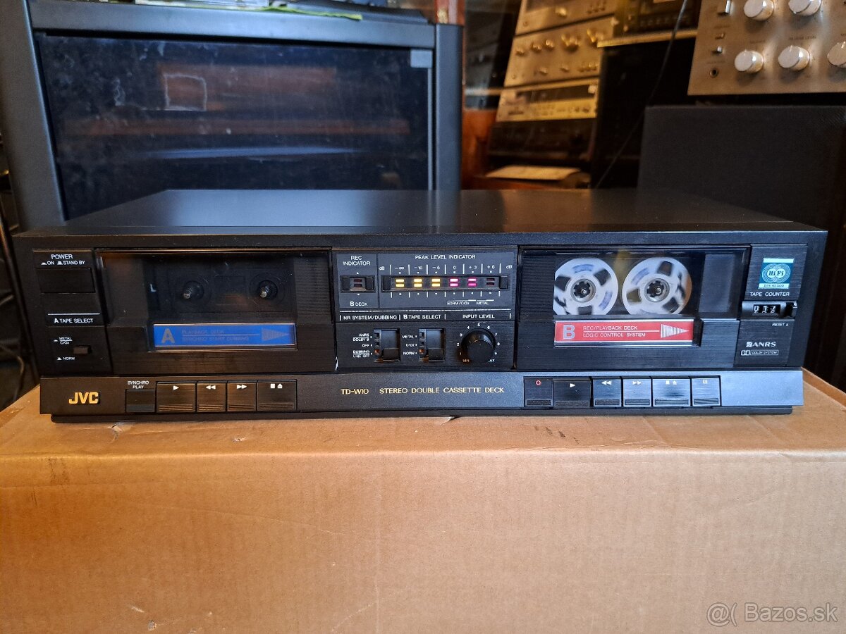 Double tape deck JVC TD W10X