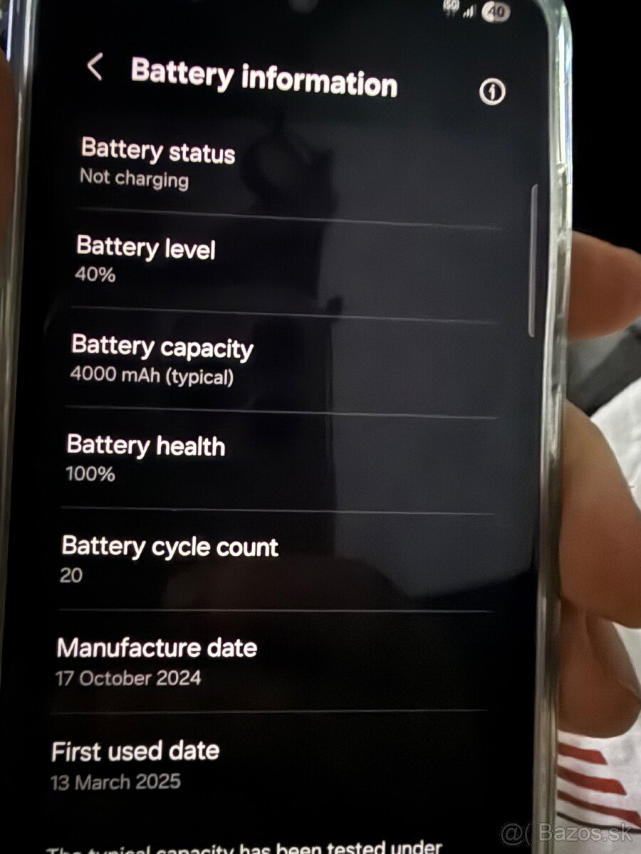S24 galaxy black 256 GB 2 mesiace stary