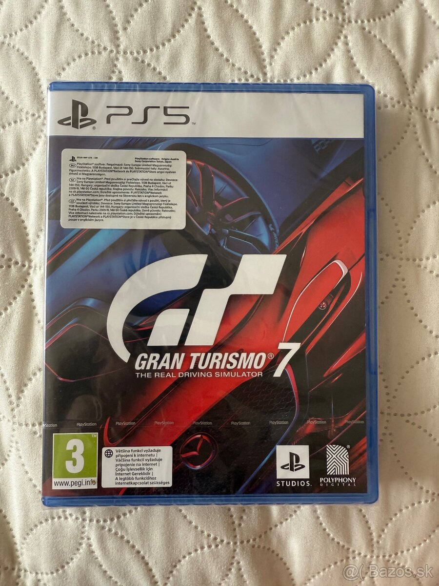 Gran Turismo 7 Playstation 5 - Nerozbalene
