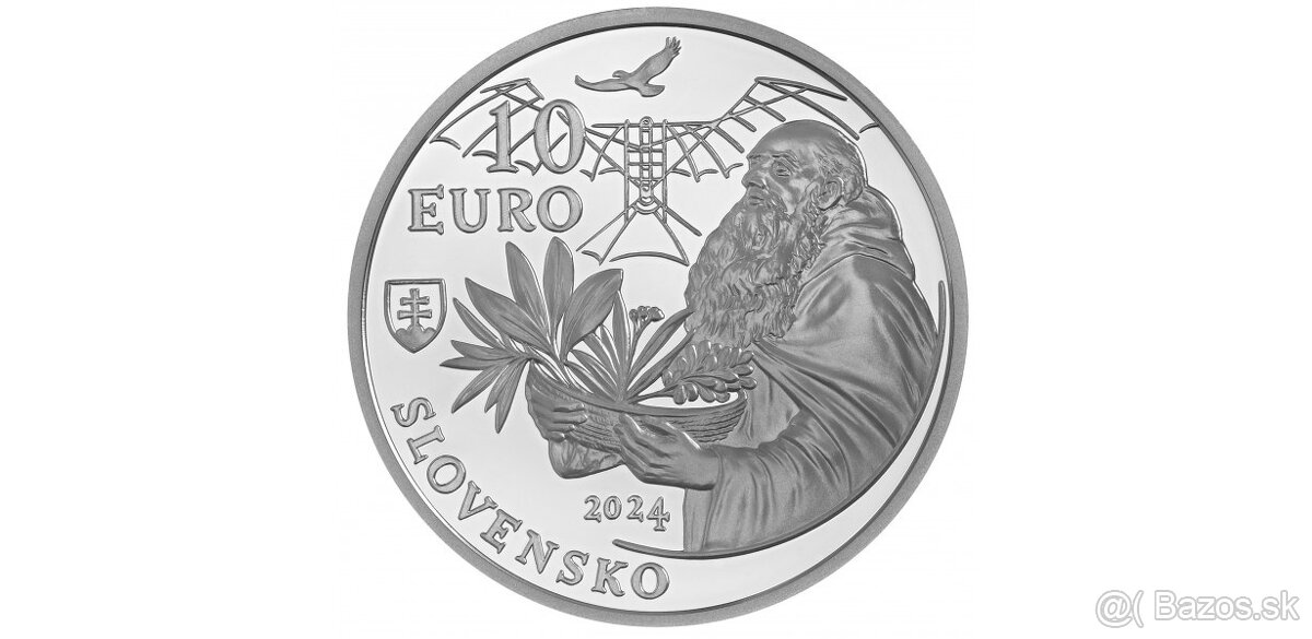10 Euro 2024 Fráter Cyprián Proof