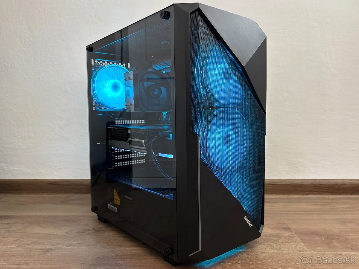 PREDÁM HERNÝ PC - R5 5600X, RTX 2070 SUPER 8GB,16GB DDR4,SSD