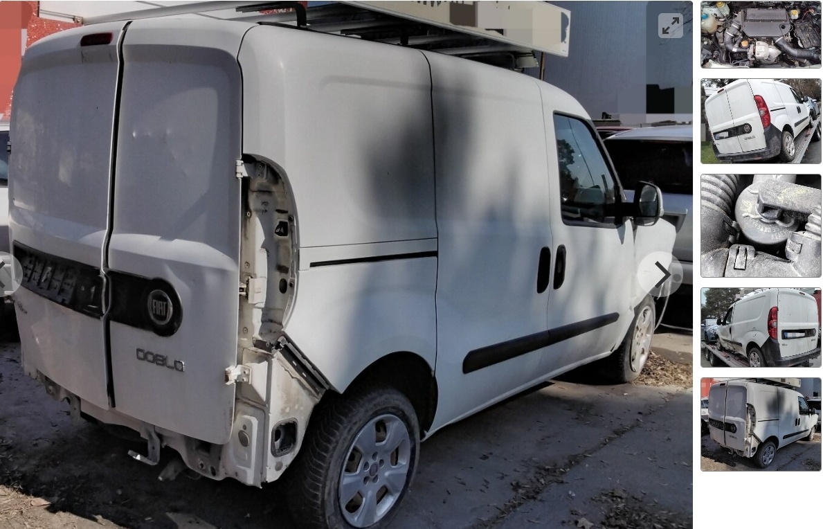 FIAT DOBLO 1.3 JTD 2013 predám MOTOR 263A2000, TRYSKY 044511
