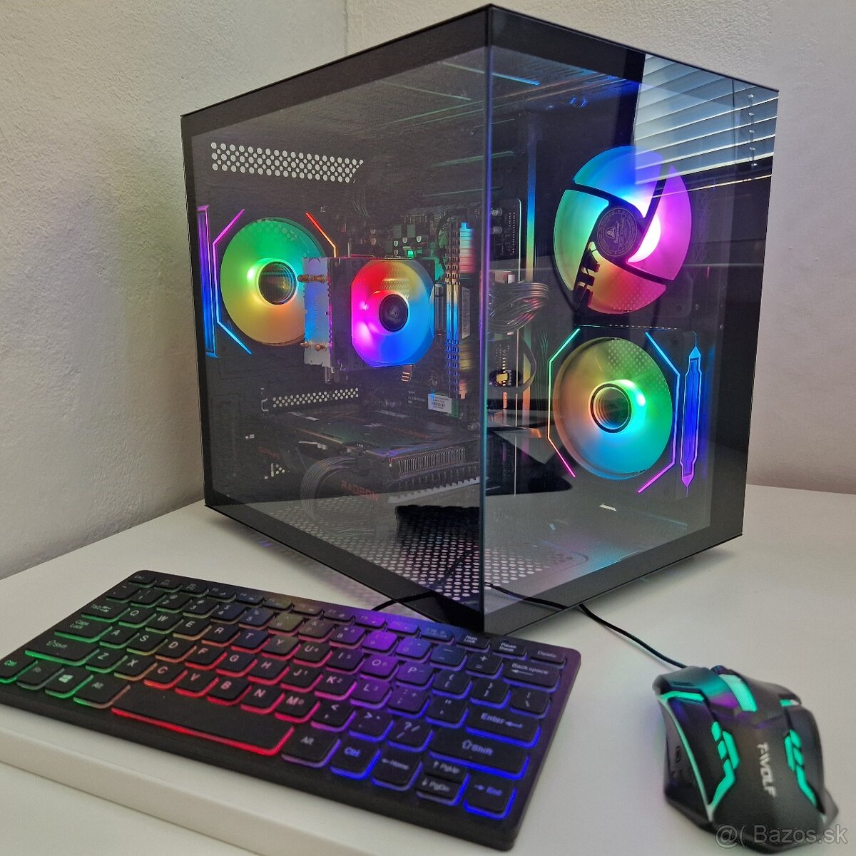 RYZEN 5 5500 / RX 6600 8 GB/ 512 GB MVme / 16 GB RAM / WIN11