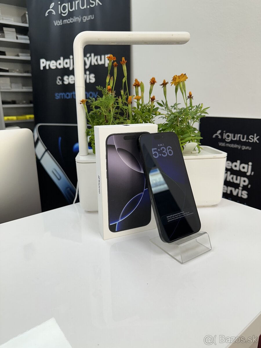 Apple iPhone 16 PRO MAX 256GB-Batéria 100%