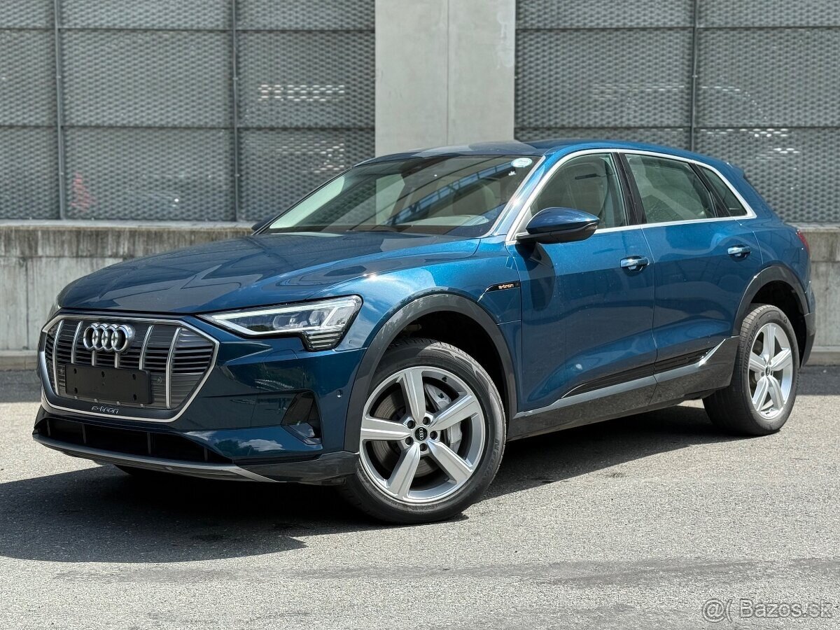 Audi E-Tron 55, rok 2022, Quattro, 300kw,LED, kůže, DPH