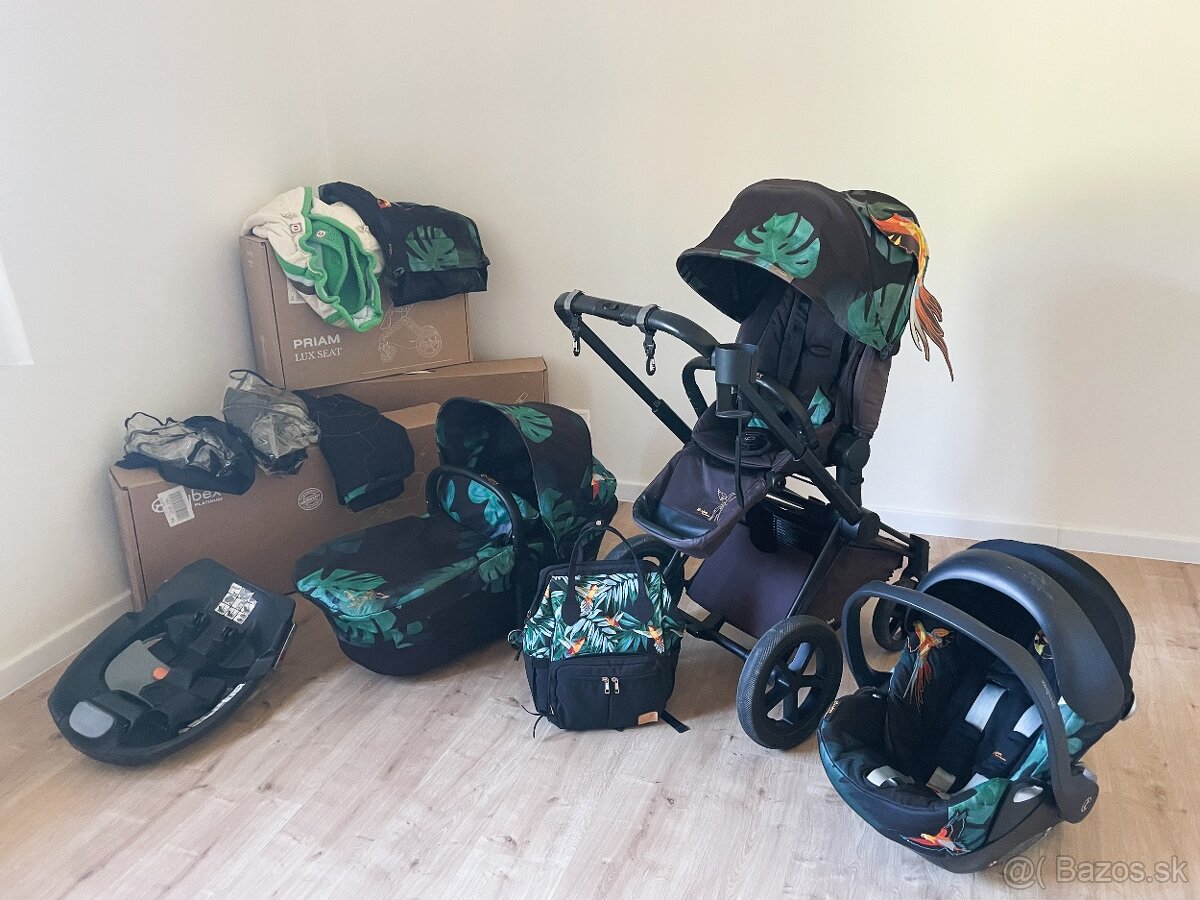 Cybex Priam Birds Of Paradise 3-kombinacia