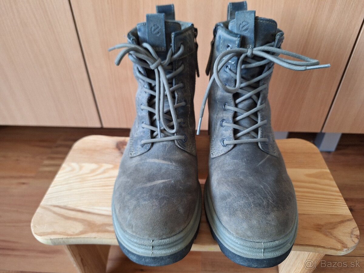 Kožené zimné topánky Ecco v. 40