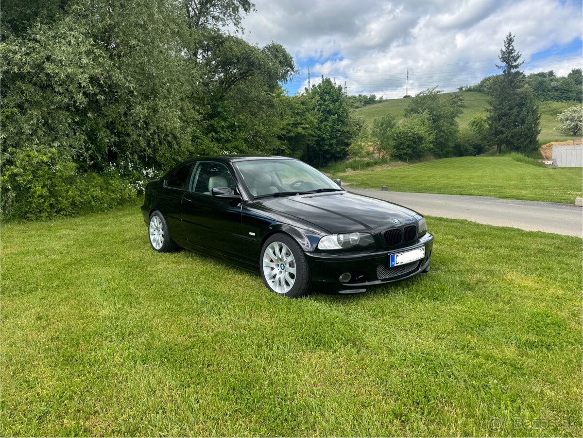 Predám BMW E46 coupe 325i turbo 340hp