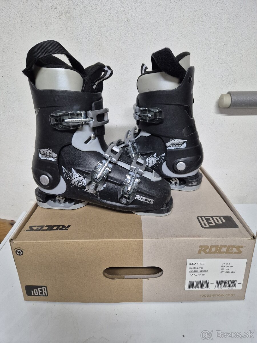 Nastavovacie lyžiarky ROCES velkost 36-40
